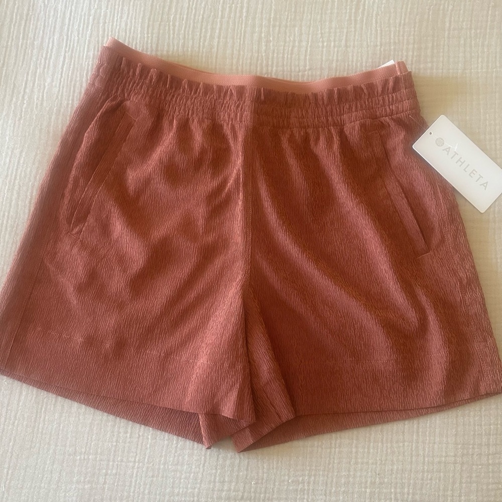 Athleta Women's Terracotta ECHO Athletic Shorts
